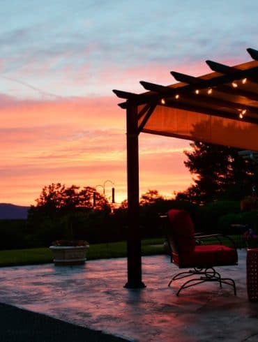 Pergola fait maison