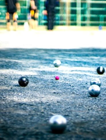 Terrain de pétanque