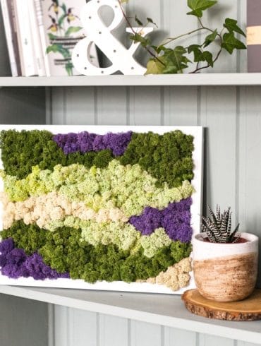 Tableau végétal mural
