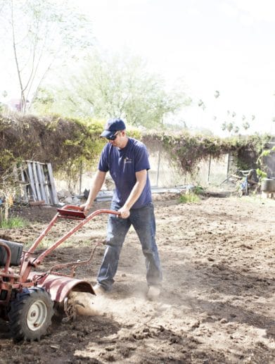 motoculteur jardinage