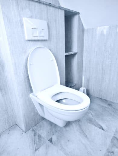 toilettes suspendues