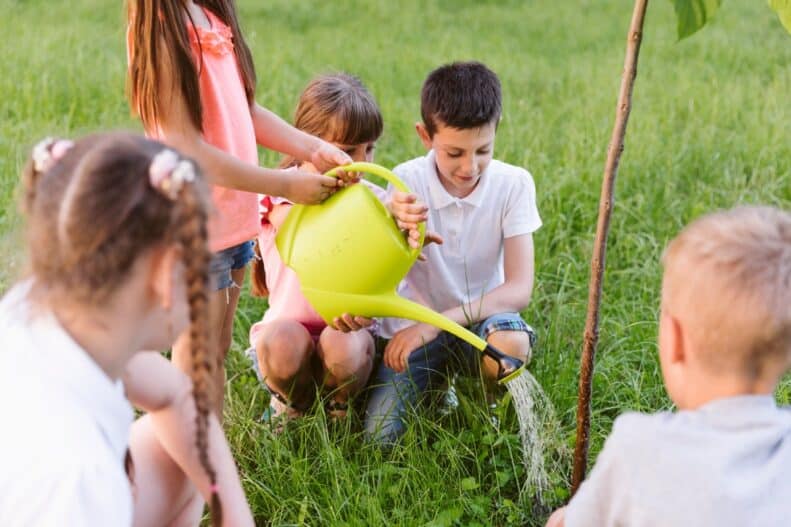 jardin éducatif pour enfants