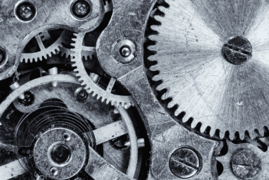 horloge industrielle