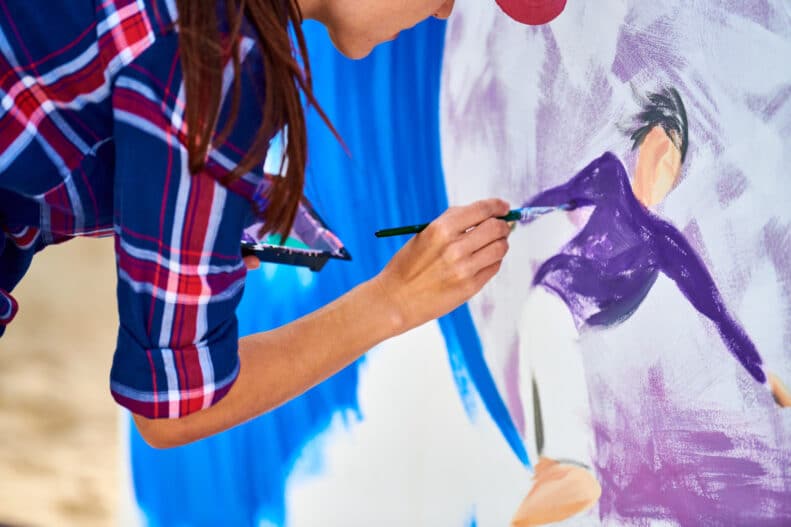 comment faire du violet