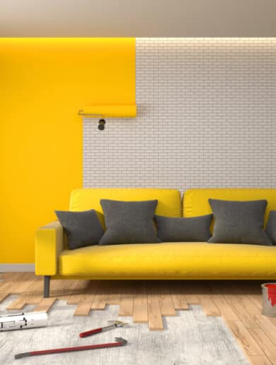 facettes couleur jaune
