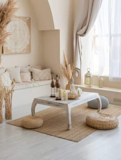peinture beige intérieur