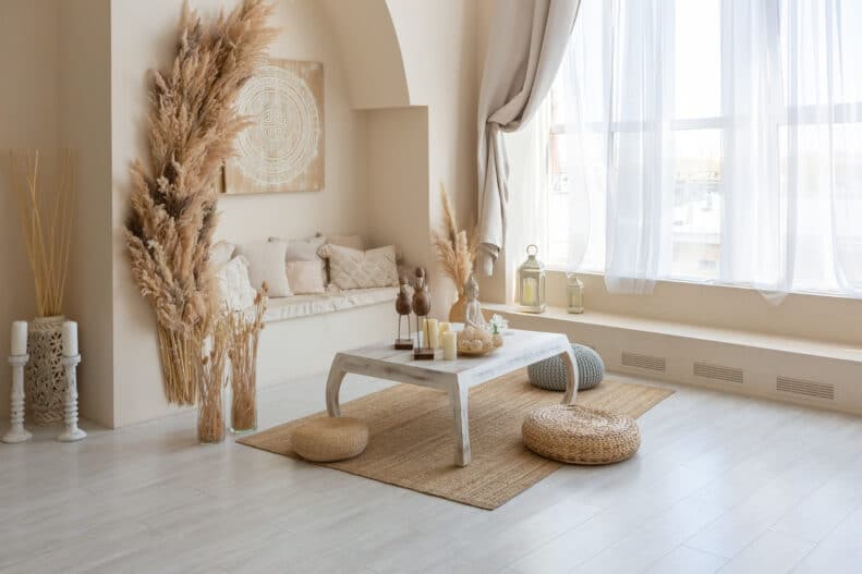 peinture beige intérieur