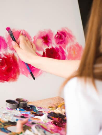 rose couleurs primaires